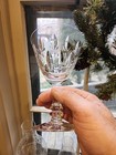 Set of 8 Vtg Tiffin-Franciscan "Karen" Crystal Water/Wine Glasses — photo 1