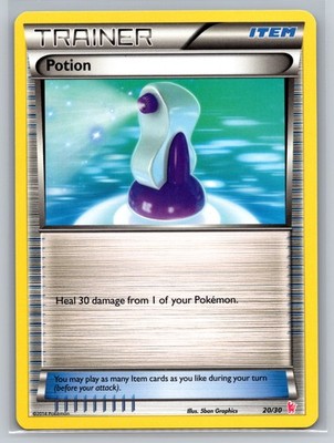 Potion 20/30 XY Kalos Starter Set Regular Finish Trainer Item TCG 2014