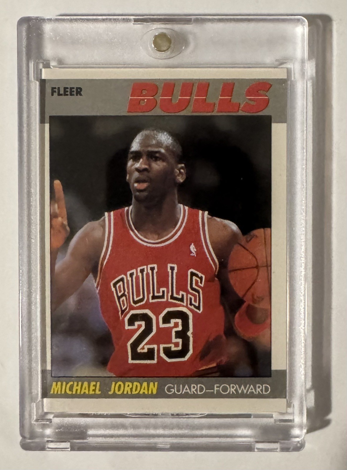 1987 Fleer MICHAEL JORDAN #59 🐐