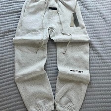 Gray Cotton Sweatpants Size Large
