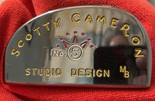 Scotty Cameron Studio Design No. 5 MB Putter Titleist 34” RH Black Finish