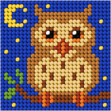 Orchidea Needlepoint Kit: My First Embroidery: Mini: Owl