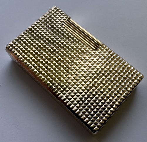 IMMACULATE & Freshly Overhauled St Dupont Gold Ligne 1 (LARGE) Lighter 