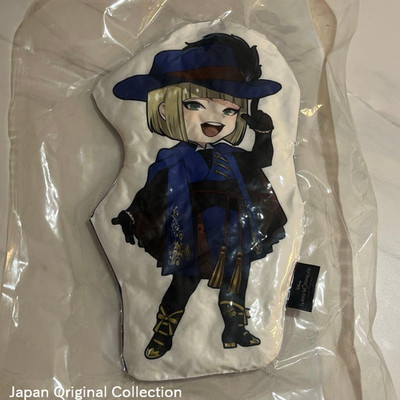 Twisted Wonderland Rook Hunt Die Cut Mini Cushion 1st Anniversary Rare