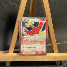 Pokemon TCG Ho-Oh EX 17/17 Pop Series 3, 2006 HEAVY HOLOBLEED LP+/NM-Vintage