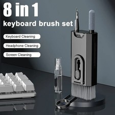 1Pc 8in1 Keyboard Cleaning Kit Brush Earphone Headset iPad Phone Cleaner Tool