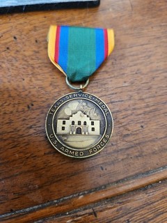 Texas National Guard Texas Service Medal forze armate statunitensi per servizio
