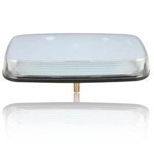 Clear Lens 12v 24v Amber LED Flashing Warning Light Beacon Bar To Fit Universal
