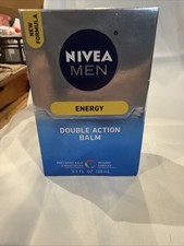 NIVEA Men Energy Double Action Post Shave Balm and Moisturizer 3.3 oz