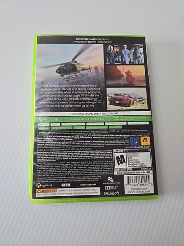 Xbox 360 Game Grand Theft Auto V - Picture 2 of 8