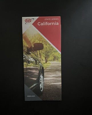 new California travel State Series AAA Highway Travel Map 4-25 Edition roadtrip