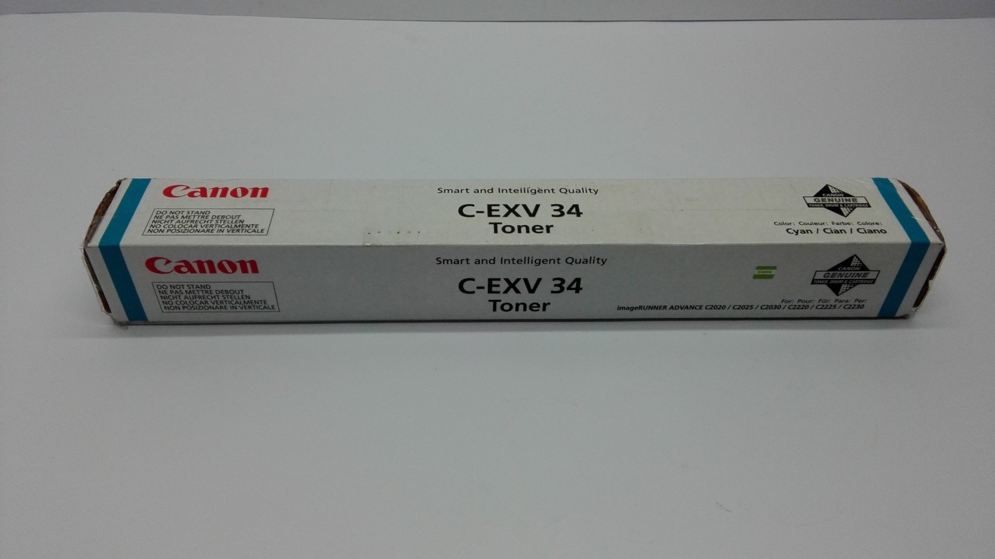 Canon Toner C-Exv34c Cyan - Bild 3