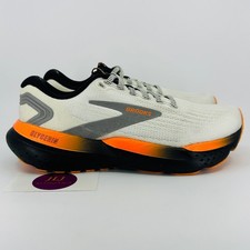 Brooks Wome's Glycerin 21 Running Shoes Ecru / Orange Size 9 SEE PHOTOS 