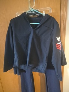 Vintage US NAVY ORDNANCEMAN WW2 CRACKER JACK UNIFORM 3 PIECES 