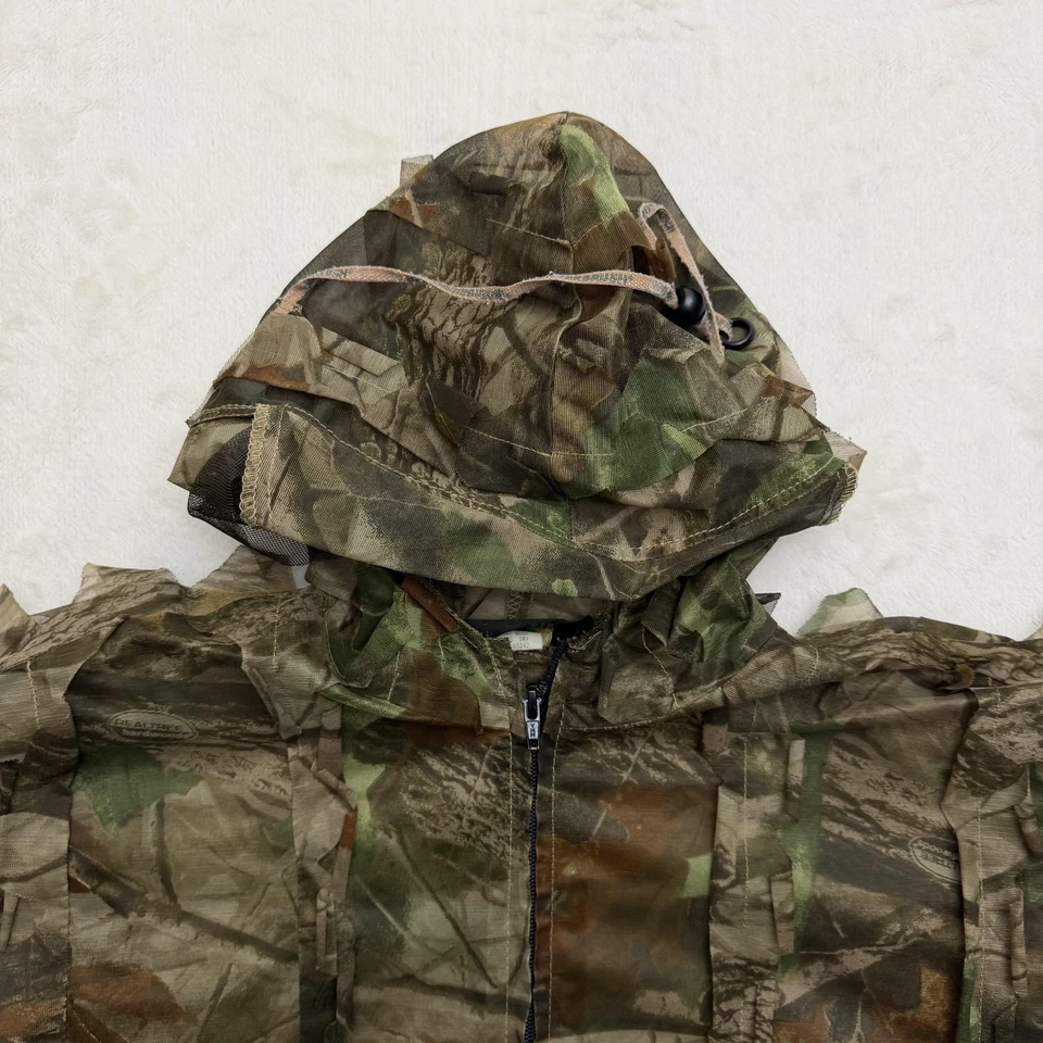 Chaqueta De Colección Pelirroja Para Hombres 2XL Camuflada Hoja Realtree Madera Dura Sudadera con Capucha Cubierta para Insectos Foto 2 de 4