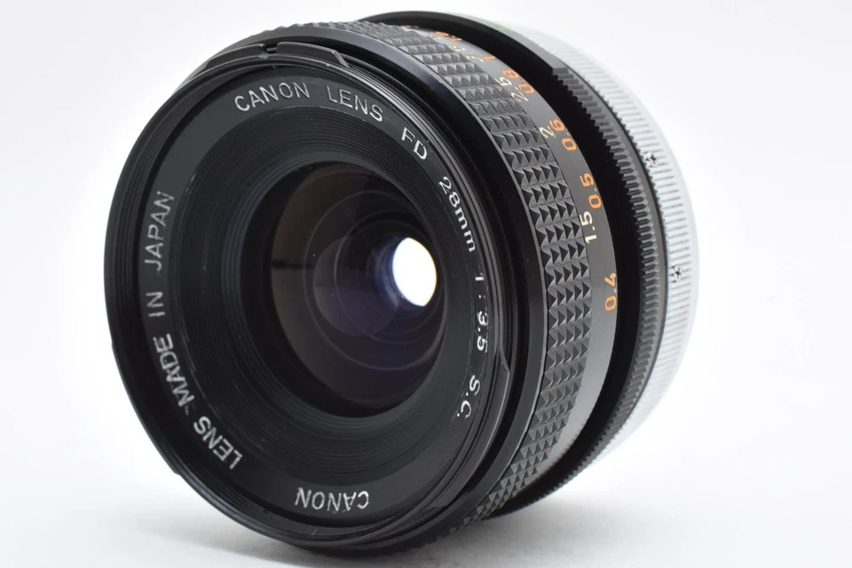 Canon FD 28mm F3.5 S.C. MF Enfoque Manual Gran Angular Japón 【Exc+5】 4929 - Imagen 2 de 4