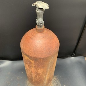 20 LB Steel CO2 Cylinder Tank Beverage Soda Beer Empty Bottle Untested.
