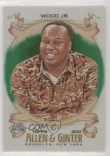 2021 Topps Allen & Ginter Chrome Green Refractor 27/99 Roy Wood Jr #203 sc8