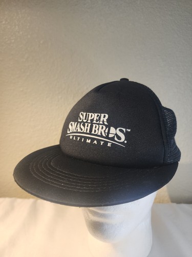 Super Smash Bros Ultimate Nintendo Switch Promo HitWear Snapback Trucker Hat - Picture 2 of 8