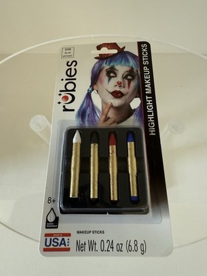 Color sticks makeup set of four colors made in USA by RUBIES
