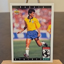 Upper Deck 1993 World Cup 94 Preview World's Best Bebeto #104 Brazil Soccer
