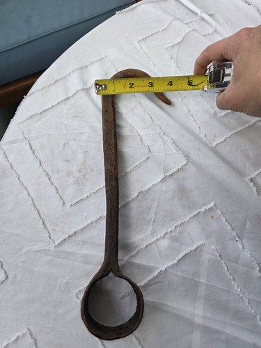 Handfordged Hay Hook Blacksmith Tool Antique Blacksmiths - Picture 9 of 9