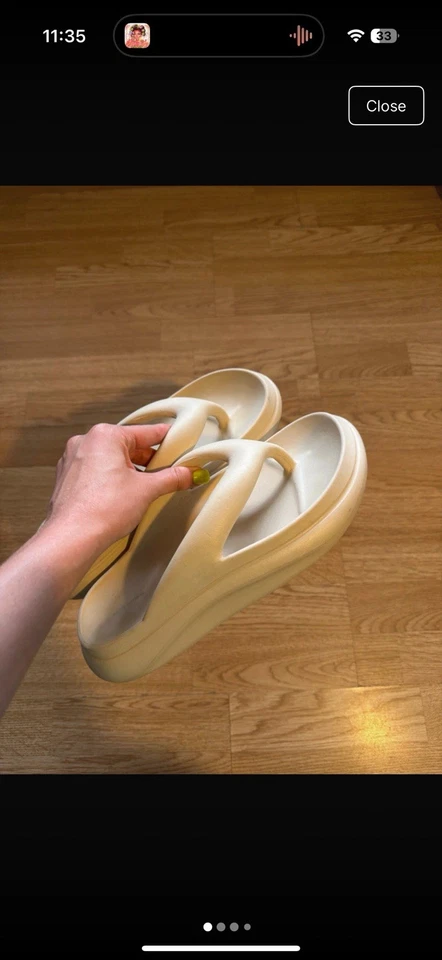 prettylittlething wedge flip flops - Image 1 of 3