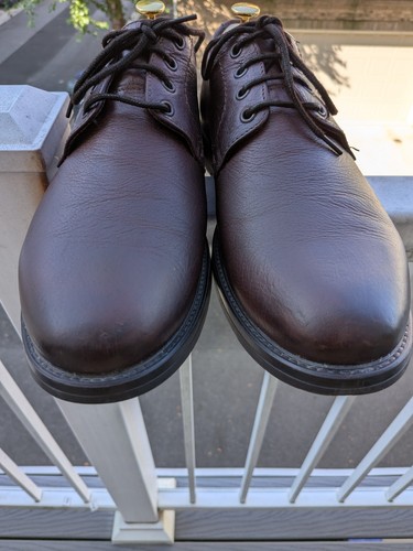 Johnston & Murphy Herren Leder Braun Derby Schuhe 11,5 M  - Bild 1 von 24