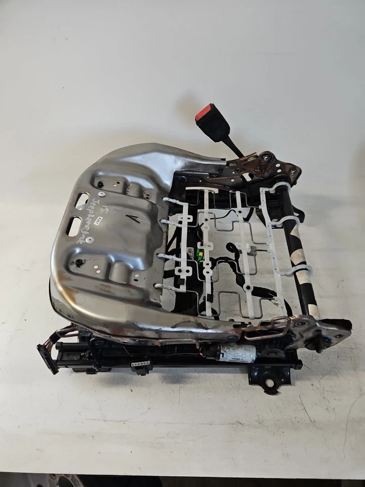 Jeep Renegade 2015-2018 asiento eléctrico del conductor pista totalmente probado OEM delantero izquierdo Foto 2 de 4