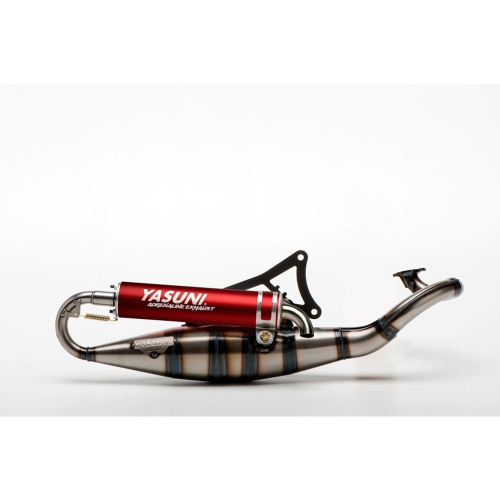 Escape Yasuni Homologated R Minarelli Horizontal Silent Red For Motorcycle