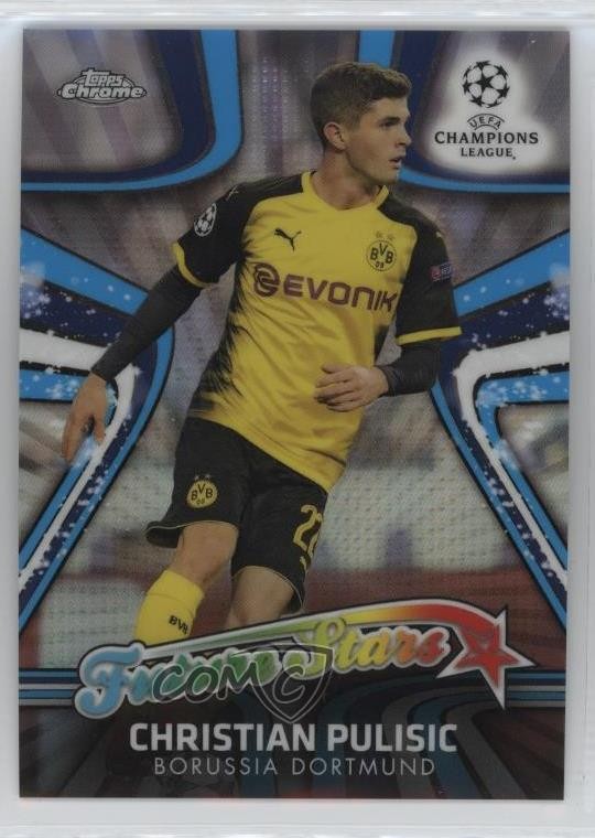 2017-18 Topps Chrome UCL Future Stars Christian Pulisic #FS-CP 7iu