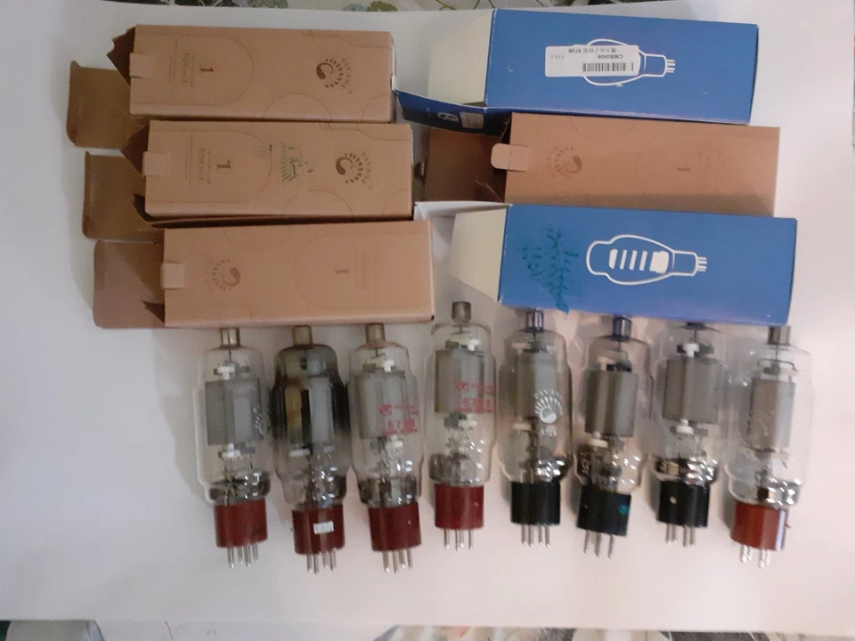 Tubes 572b pour radioamteurs ou Hifi - Photo 1/1