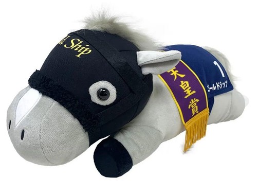 Gold Ship Thoroughbred Collection Big Plush Toy Horse Japan JRA Rare Racing BIG - Picture 5 of 7