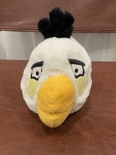 Rare Not For Resale Angry Bird 5  White Matilda Bird Plush No Sound Commonwealth