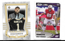 Ryan Ramczyk 2 Card RC Lot Saints Wisconsin Badgers K050 *combine shipping*