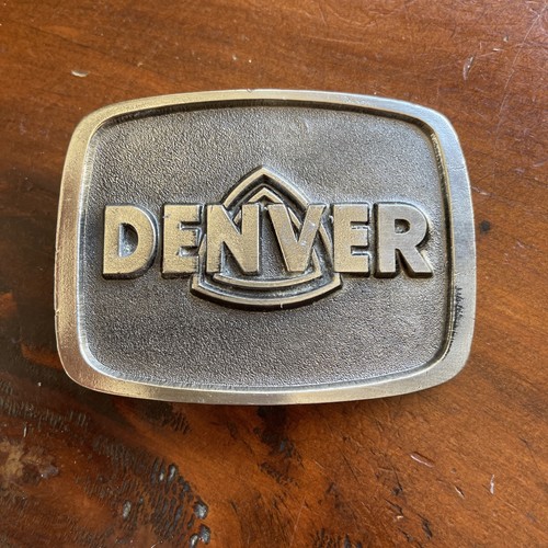 Vintage Denver Belt Buckle - Denver Equipment