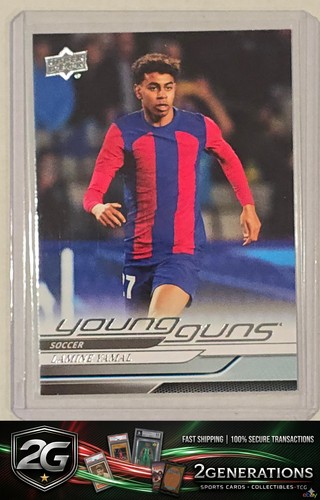 2025 Upper Deck Goodwin Champions #YG-1 Lamine Yamal Young Guns