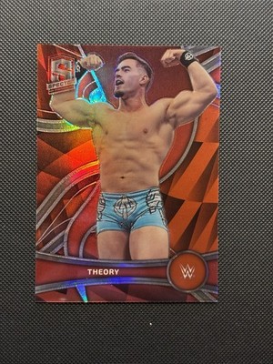 2022 Chronicles WWE Austin Theory #386 Spectra Red Prizm /199 Buy 4 Get 2 Free
