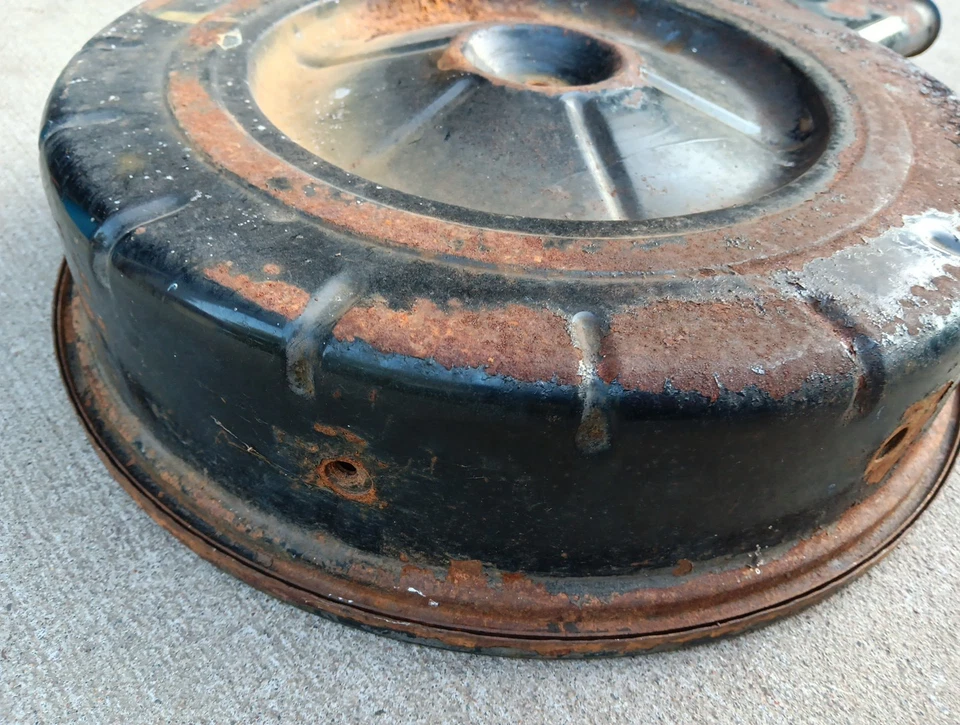 Pontiac I4 1962 motor trofeo 4 bbl carcasa filtro de aire. 62 Tempest Lemans. OEM Foto 3 de 4