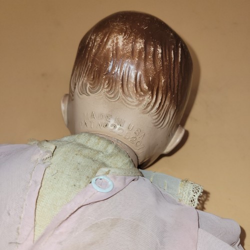 12" Vtg Ideal Plassie Doll : Open & Close Eyes- patent 225207 - Picture 14 of 17