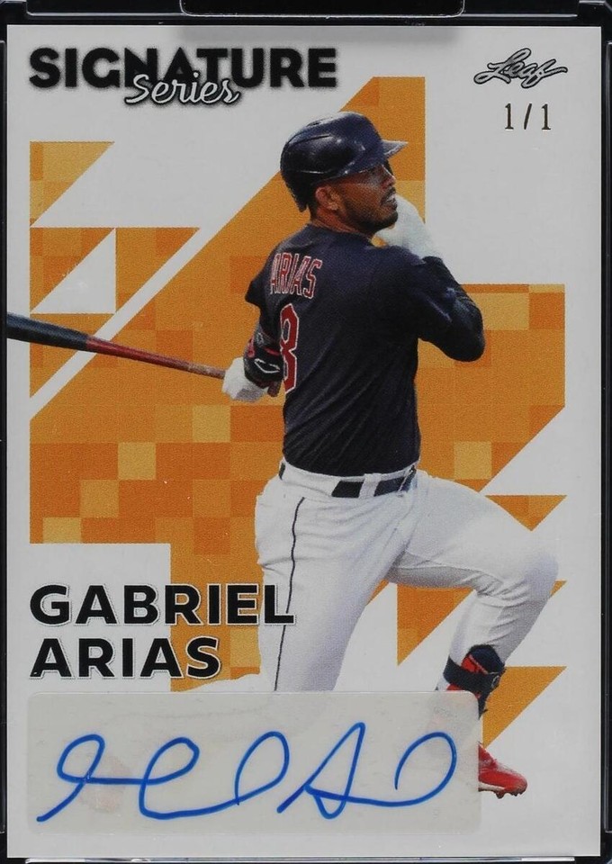 2023 Leaf Signature Series - Gabriel Arias #BA-GA1 - 1 of 1