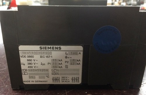 Siemens 3VN5 300-0FV00 Interruttore 160A - Picture 2 of 5