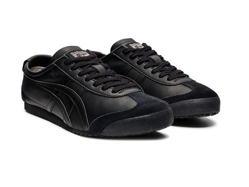 Authentic Onitsuka Tiger MEXICO 66 1183C102 002 BLACK BLACK - Picture 2 of 10