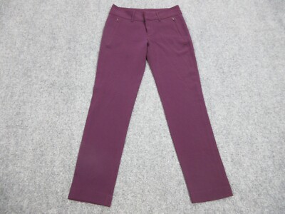 Rag & Bone Pants Womens 2 Purple Dress Zip Pocket Preppy Ladies 28X28 | eBay