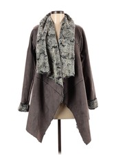 Pinko Women Gray Coat 8
