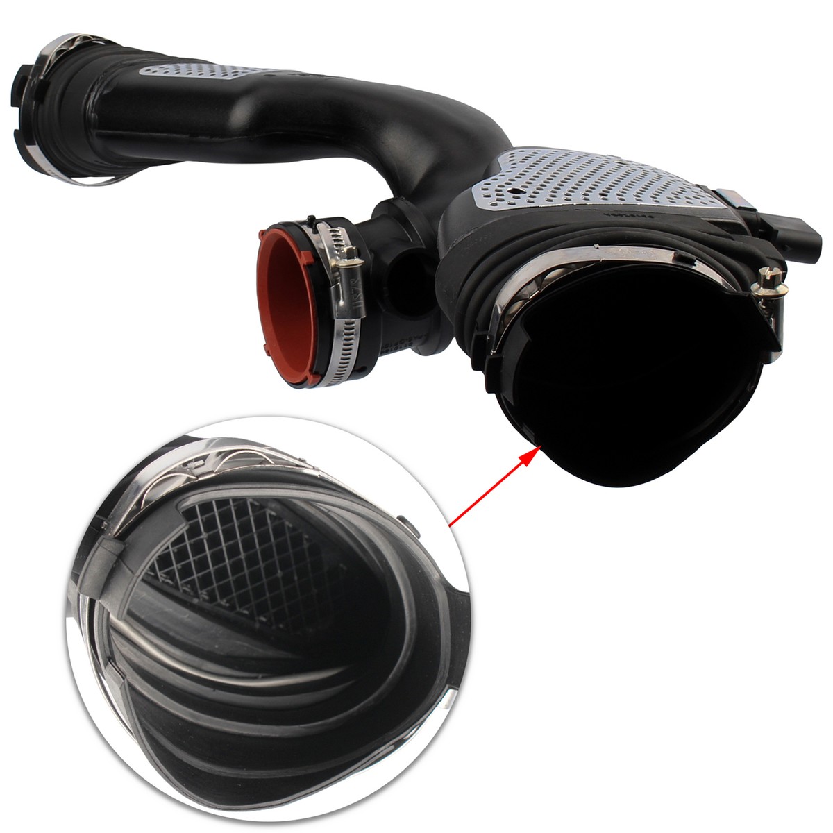 Air Intake Duct Air Mass Sensors for Mercedes W164 OM642 V6 CDI  