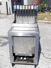 2021 Lancer 2308P 8 Flavor Ice Cooled Soda Drink Dispenser Machine w Carbonator