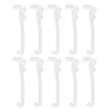 10pcs Sealing Hook Transparent Curtain Hooks Home Curtain Hooks Curtain Parts...