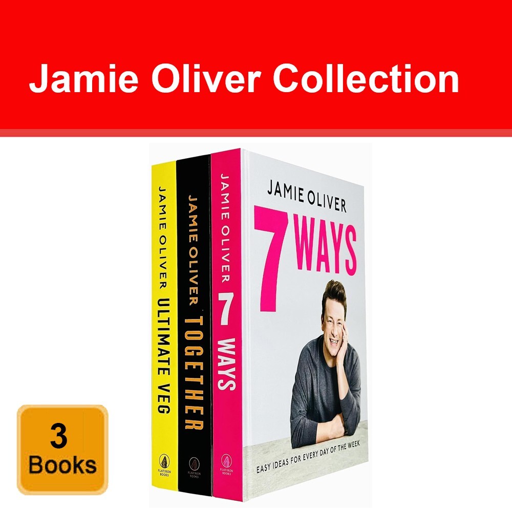 Jamie Oliver Collection 3 Books 7 Ways, Ultimate Veg, Together Memorable Meals