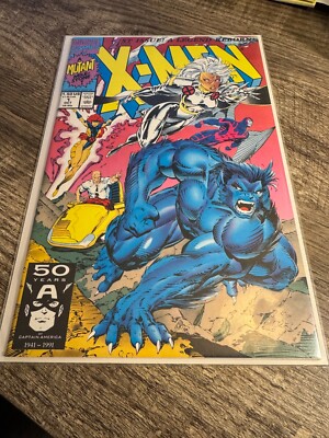 X-MEN 1 NM-NM+ BEAST JIM LEE COVER 1ST APP OF THE ACOLYTES MARVEL 1991￼